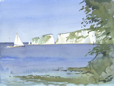 Robert T. Blayney (1929-2016) - Mid 20th Century Watercolour, Sailing By