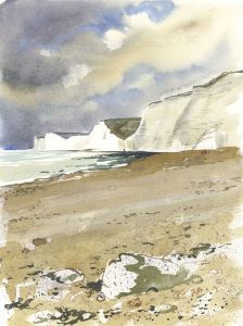 Robert T. Blayney (1929-2016) - Mid 20th Century Watercolour, Sandy Beach