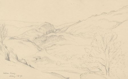 Quantity of 1870 Graphite Drawings - Lake District Landscapes