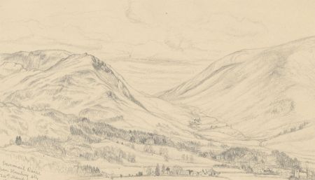 Quantity of 1870 Graphite Drawings - Lake District Landscapes