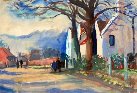 Jean Dryden Alexander (1911-1994) - 1966 Gouache, Coinslands