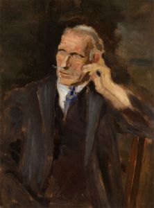 Jean Dryden Alexander (1911-1994) - 1933 Oil, The Advocate