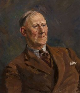 Jean Dryden Alexander (1911-1994) - 1932 Oil, The Fine Gentleman