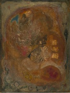Paul Dufau (1897-1989) - French Mid 20th Century Mixed Media, Brown Study