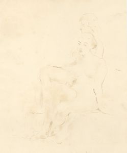 Georg Mayer-Marton - Mid 20th Century Pen and Ink Drawing, Female Nudes