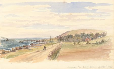C.M. Forster - 1877 Watercolour, Isle of Arran