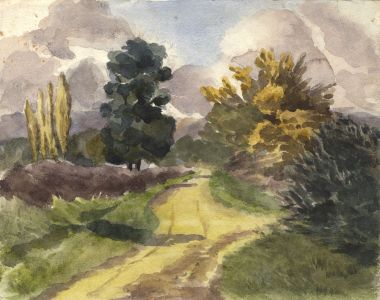 E.M.S. - Set of 3 1894 Watercolour, Landscapes