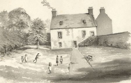 Alexander Blackwood - Late 19th Century Watercolour, Children Playing in Garden