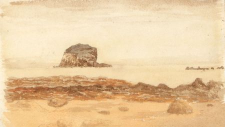 Alexander Blackwood - Late 19th Century Watercolour, Coastal Landscape