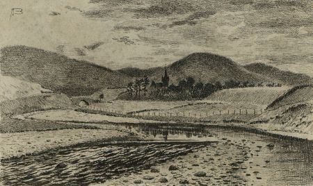 Alexander Blackwood - Late 19th Century Pen and Ink Drawing, Pembrokeshire