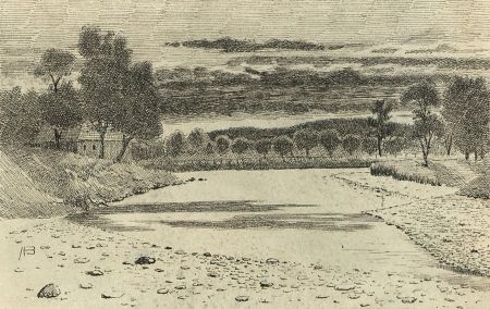 Alexander Blackwood - Late 19th Century Pen and Ink Drawing, Rural Landscape