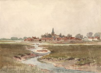 C.E. Hannaford RBA - Signed Early 20th Century Watercolour, Borsham, Hampshire