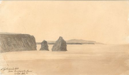M. S. Jeffs - 1816 Watercolour, Isle of Wight