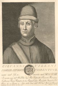 Allegrini after Domenico Bourbon - 1763 Engraving, Giovanni Villani