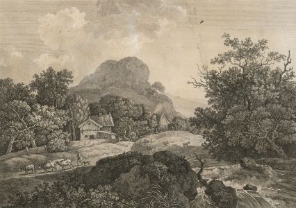 Wagner - Early 19th Century Engraving, Rural Scene