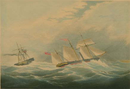 H. Duncan after Huggins - Early 20th Century Gravure, The Archimedes Steamer