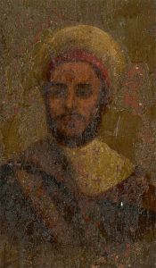 19th Century Oil - Portrait of a Man in a Turban