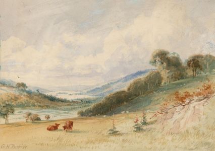 G.H. Pettitt - Fine Signed 19th Century Watercolour, Looking South to Windermere