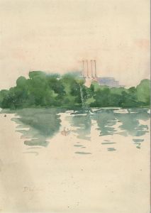 Dorothy Willis - Mid 20th Century Watercolour, Lake Scene