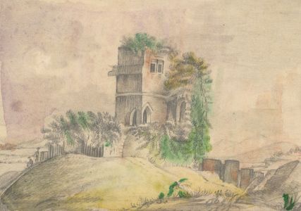 Irish School 1826 Graphite Drawing - Kilcolman, County Cork, Ireland
