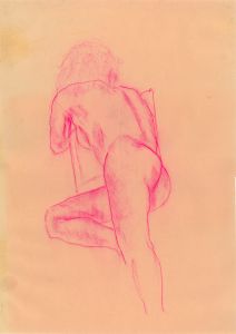 R. H. Whistler - Contemporary Pastel, Nude Study