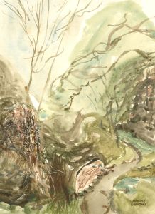 Maurice Sheppard PRWS NEAC (b.1947) - Signed 1977 Watercolour, Pembrokeshire