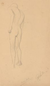 R.H. Whistler - Signed Early 20th Century Graphite Drawing, Studies from Life