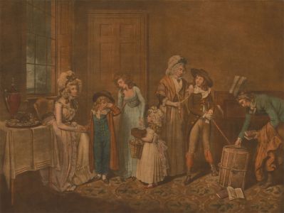 A Pair of 19th Century Lithograph - Black Monday