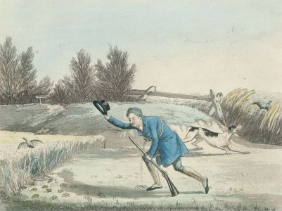1836 Aquatint - Innocent Sport