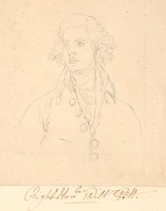 Set of Six 19th Century Pen and Ink Drawing - Portraits of Noblemen