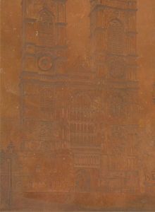 Graham Barry Clilverd (b. 1883) - 20th Century Etched Plate, Westminster Abbey