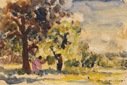 Jean Dryden Alexander (1911-1994) - 1981 Oil, Quite Contrary
