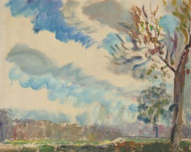 Jean Dryden Alexander (1911-1994) - 1976 Oil, Sunshine and Shadows