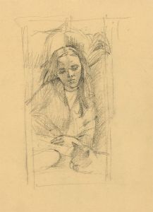 Maurice Feild (1905-1988) - Set of Four Graphite Drawings, Portrait Studies