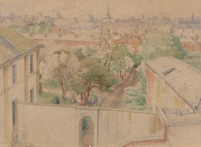 Maurice Feild (1905-1988) - Mid 20th Century Watercolour, Rooftops