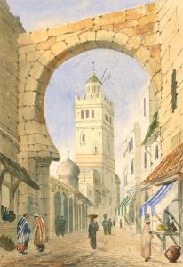 Paul Braddon (1864-1938) - Signed Watercolour, Middle Eastern Street Scene