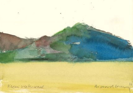 Richard J.S. Young - Signed 2017 Watercolour, Klein Waterval
