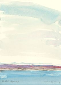 Richard J.S. Young - Signed 2017 Watercolour, Western Cape, ZA