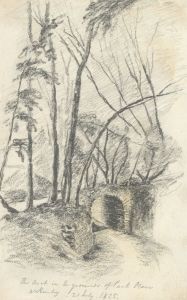W. Jeffs - Fine 1825 Graphite Drawing, Park Place nr Henley