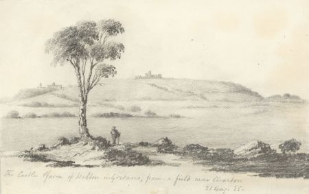 W. Jeffs - Fine 1835 Graphite Drawing, Walton-in-Gordano