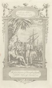 Grigion after Wale - 18th Century Engraving, First Interview of Columbus