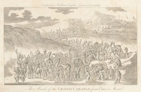 Grigion after Wale - 18th Century Engraving, March of the Grand Caravan