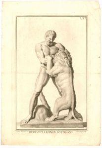 Campiglia after Gregori - circa 1760 Engraving, Labour of Hercules