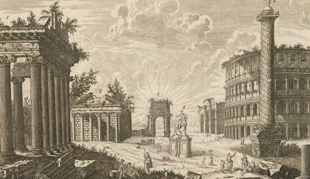 18th Century Engraving - Six Geographical Engravings