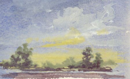James Frank Adams (1923-2008) - Contemporary Watercolour, Landscape