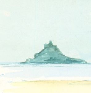 James Frank Adams (1923-2008) - Set of Three Watercolours, St Michael's Mount