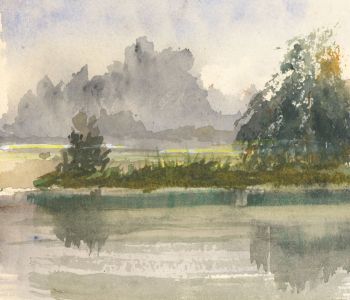 James Frank Adams (1923-2008) - Set of Three Watercolours, Landscapes