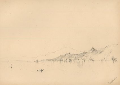 William Waterhouse - Three Mid 19th Century Graphite Drawings, Geneva Views