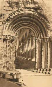 Peter Grahame (1836-1921) - Signed Early 20th Century Etching, Fountains Abbey