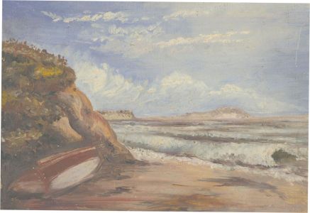 Margaret (Daisy) George - Mid 19th Century Watercolour, Coastal Landscape